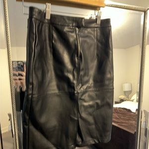 Viva leather skirt size s